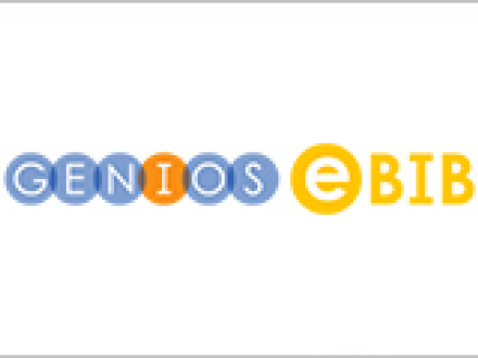 Das Bild zeigt das Logo von Genios eBib.