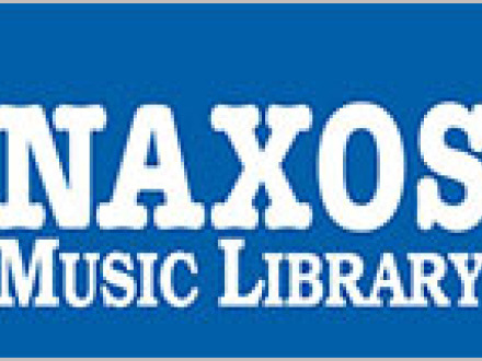 Das Bild zeigt das Logo von der Naxos Music Library.