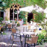 Zeitungs-Café Innenhof