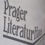 Schriftzug Prager Literaturhaus