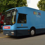 Der Bücherbus der Stadtbibliothek Nürnberg