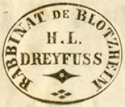 Stadtbibliothek Nürnberg, IKG 11. 88: Stempel H.L. Dreyfuss