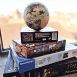 Verschiedene Puzzles gestapelt