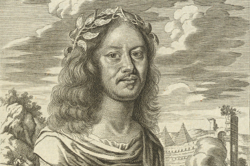 Sigmund von Birken © Stadtbibliothek im Bildungscampus Nürnberg, Graphikkasten Porträts Fränkischer Dichter