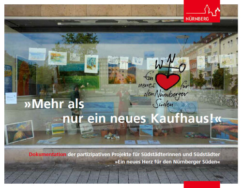 Broschüre: "Mehr als nur ein neues Kaufhaus!" © Bild: Stadt Nürnberg