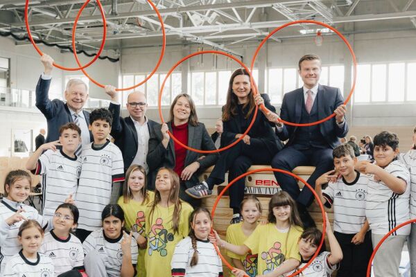 Einweihung Schulcampus Werderau zweiter Bauabschnitt