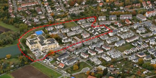 Luftbild des Geltungsbereichs © Hajo Dietz / Stadt Nürnberg