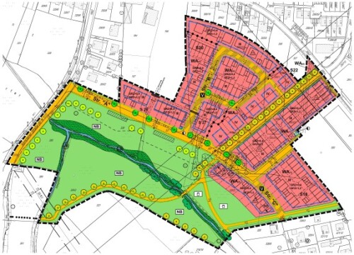 rechtsverbindlicher Bebauungsplan Nr. 4537 © Bild: Stadtplanungsamt, Stadt Nürnberg
