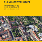 Titelblatt zur Broschuere Planungswerkstatt Heinickeplatz