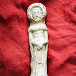 Spätmittelalterliche Puppenfigur