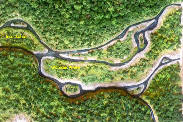 Nuernberg im Jahr 800Modell der Urlandschaft