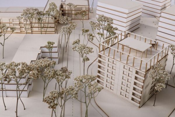 Langwasser HArbeiten von studierenden Studierenden der Hochsschule Georg Simon Ohm NürnbergAusstellung im Offenen Büro des Stadtplanungsamtes