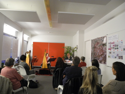 Foto von einer Informations·veranstaltung für Bürger.