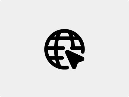 Symbol für: Internet·seite.