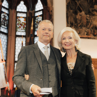 ( Bild: Giulia Iannicelli / ©Giulia Iannicelli ) Julia Lehner und Ulrich Maly: Die beiden neuen Ehrenbürger der Stadt Nürnberg.