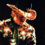 Szene aus dem Film "Der elektrische Reiter" mit Robert Redford.