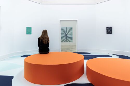 Ausstellungsansicht „ibid.“ in der Kunsthalle