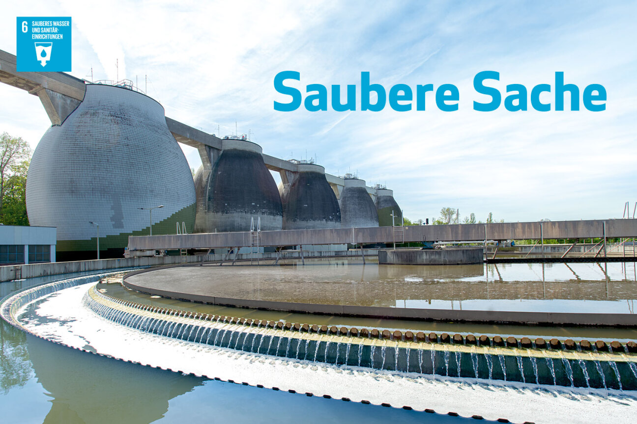 Blick auf die Kläranlage, Bild © Timm Schamberger / Stadt Nürnberg