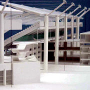 Ein Modell des Frankenstadions.