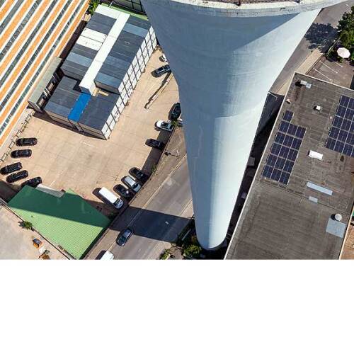 © Marius Marthold / Stadt Nürnberg Nürnberg Heute Ausgabe 116: Von oben (Quelleturm) © Marius Marthold / Stadt Nürnberg