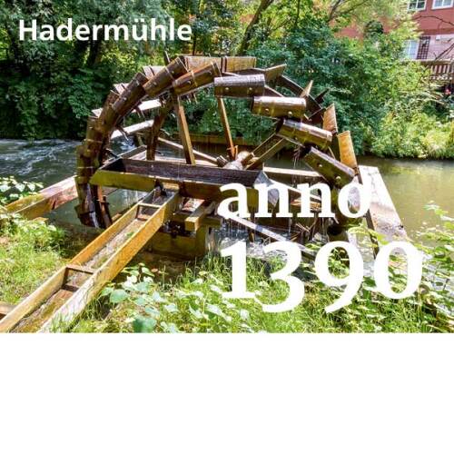 Pegnitz Hadermühle "Nürnberg Heute" Ausgabe 113 © Stadtgrafik / Stadt Nürnberg