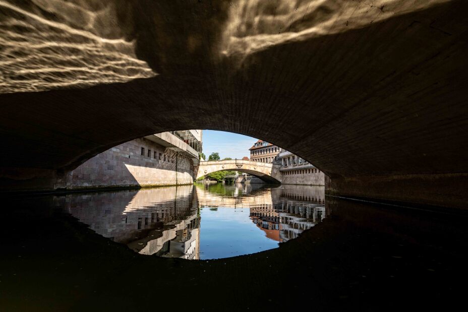 Blick auf Fleischbrücke