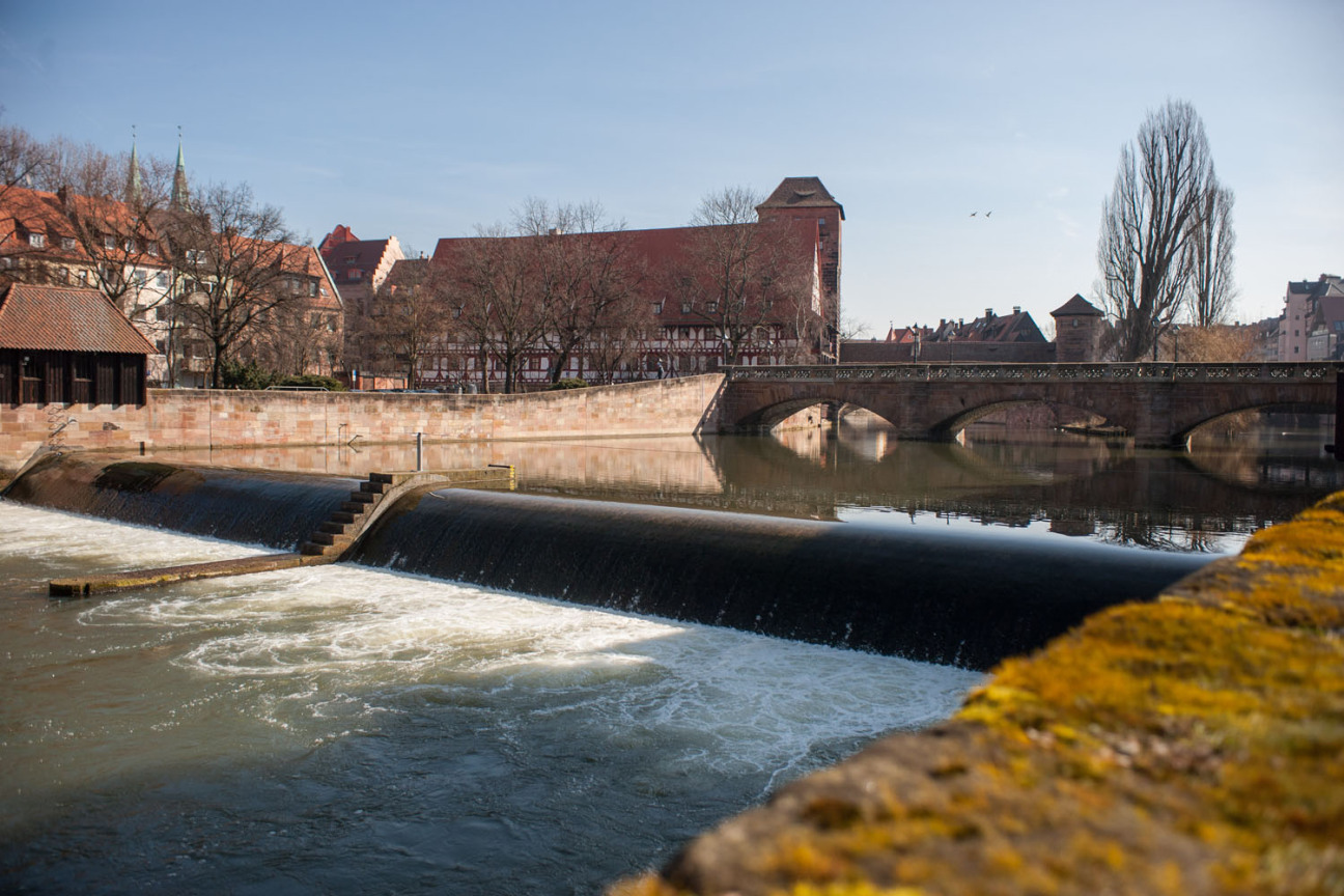 Bild © Christine Dierenbach Nägeleinswehr, Bild © Christine Dierenbach