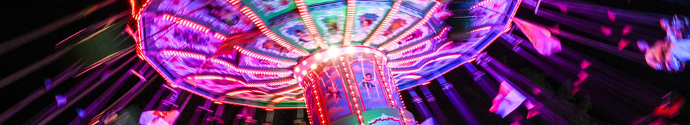 Kettenkarussell auf dem Nürnberger Volksfest.