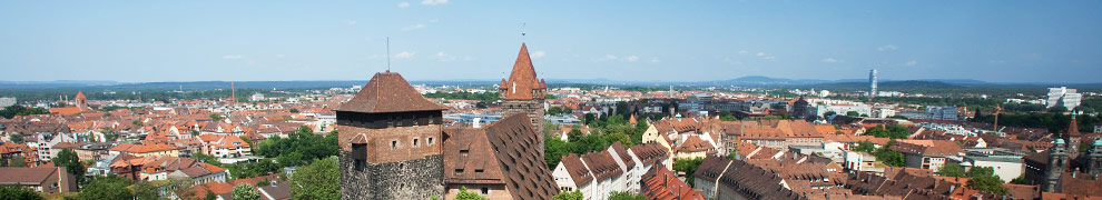Blick auf Nürnberg 