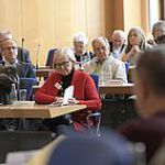Konstituierende Sitzung des neuen Stadtseniorenrats am 17.10.2023 im Sitzungssaal des Rathauses Nürnberg.Foto: Anestis Aslanidis