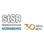 Logo Stadtseniorenrat Nürnberg mit 30 Jahre aktiv Siegel