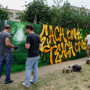 Nachbarschaftsfest Graffitti