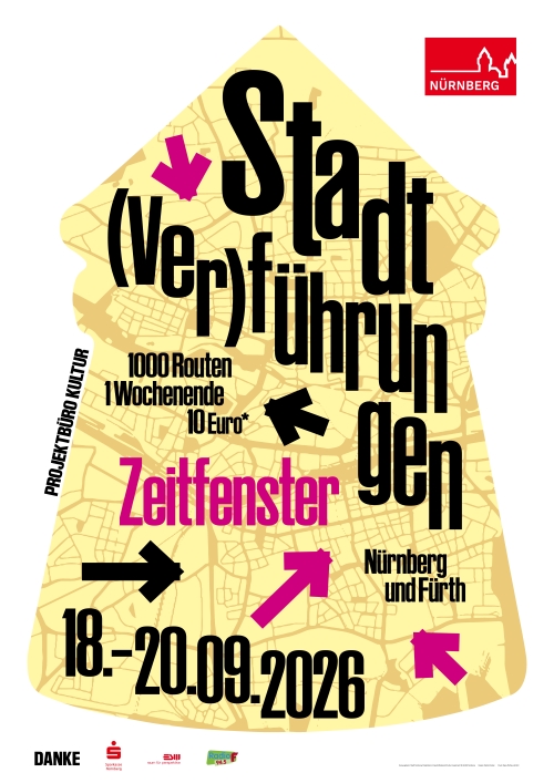 Plakat der Stadtverführungen 2026
