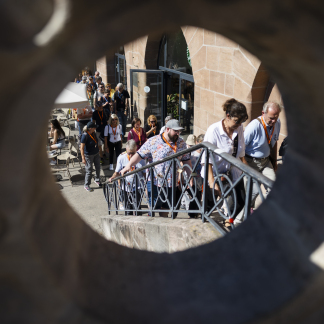 Perspektive Innenstadt mit OBM Marcus König