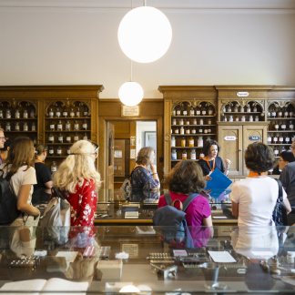 Die historische Krankenhaus-Apotheke des Klinikums