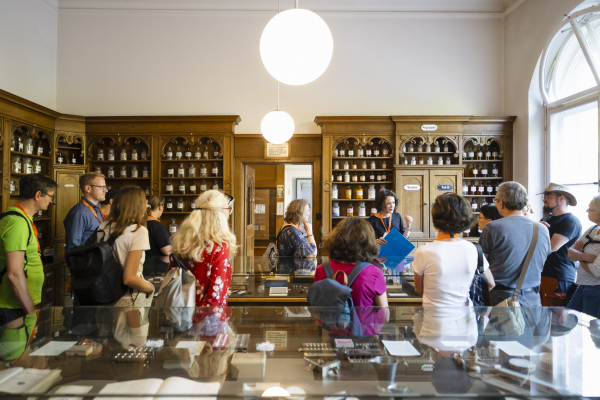 Die historische Krankenhaus-Apotheke des Klinikums