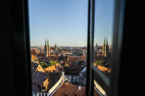 Aussicht auf die Nürnberger Alstadt