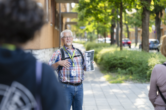 Führung durch die Rangierbahnhof-Siedlung