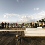 Auf dem Dach der Nürnberger Müllverbrennungsanlage