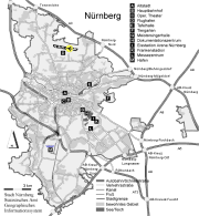 Wichtige Orte in Nürnberg