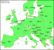 Nürnberg mitten in Europa