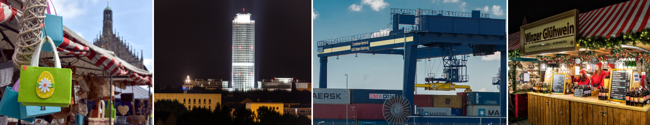 Header StA Panorama Wirtschaft und Finanzen, Bild © Stadt Nürnberg, Christine Dierenbach; Florian Trykowski; Moritz Kertzscher