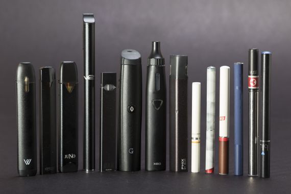 Verschiedenen E-Zigaretten