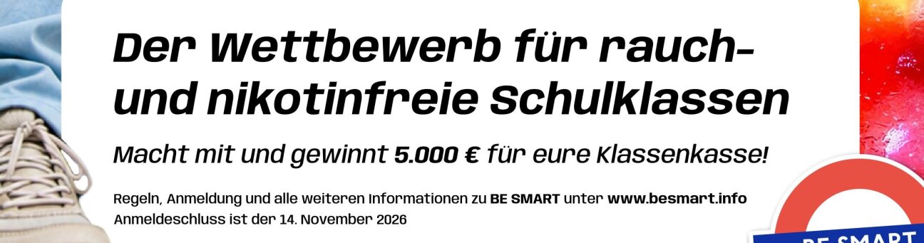 Das Logo BE SMART – DON’T START ist im Besitz des Transport for London und ein eingetragenes Warenzeichen.