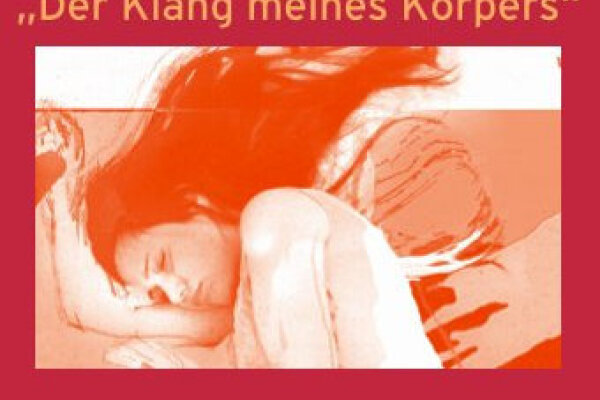 Schemenhafte Darstelleung einer Frau, die auf dem Sofa liegt