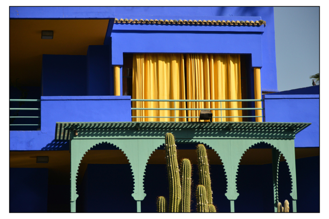 Bild © Laurence Grangien blau-bleu Bild, Bild © Laurence Grangien