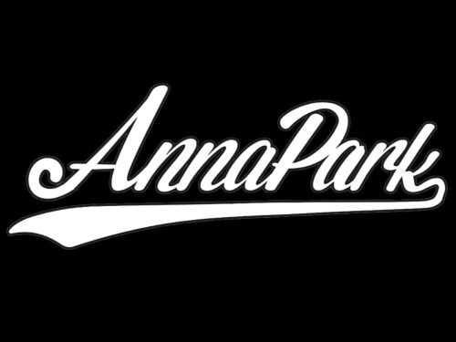 Bild Zeigt den Aufrdruck Annapark in einer geschwungene Schrift.