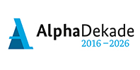 Alphadekade Alphabetisierung Logo