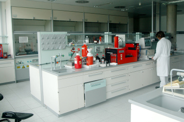 Laboreinrichtung im Jahr 2007