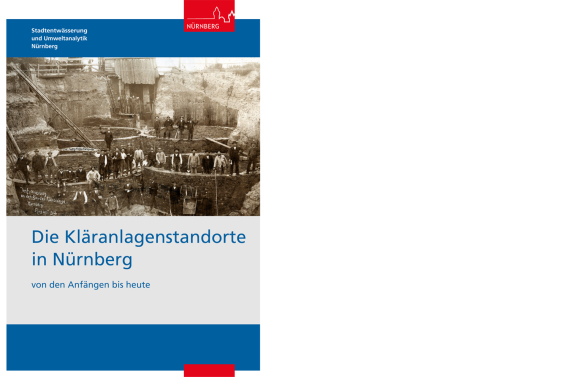 Titelbild der Publikation Kläranlagenstandorte in Nürnberg